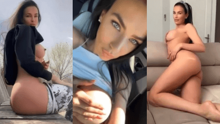 Julie Ricci Onlyfans French Exhib Outside Nude Leak