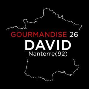 Tiffany Leiddi – Gourmandise N° 26 DAVID Nanterre(92)
