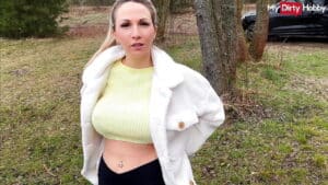 Public anal fuck with busty German – MyDirtyHobby
