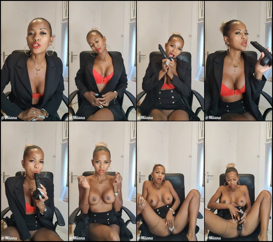 Miiana – JOI la directrice te convoque dans son bureau et de donne des ordres pour te faire jouir